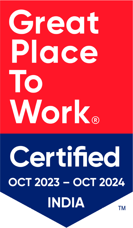 Great Place to Work Certified logo, Oct 2023 - Oct 2024, India